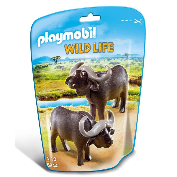 Playmobil 6944 : Wild Life : Buffles de la savane - Playmobil-6944