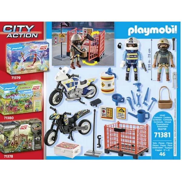 Pack de iniciación a la policía - Playmobil-71381