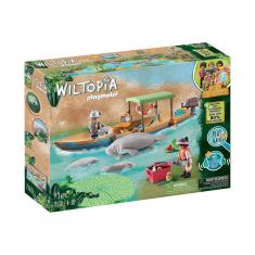 Playmobil 71010 Wiltopia :: Canoe and manatees