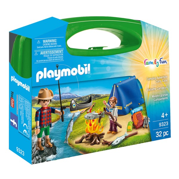 Playmobil 9323 Family Fun : Valisette Campeurs - Playmobil-9323
