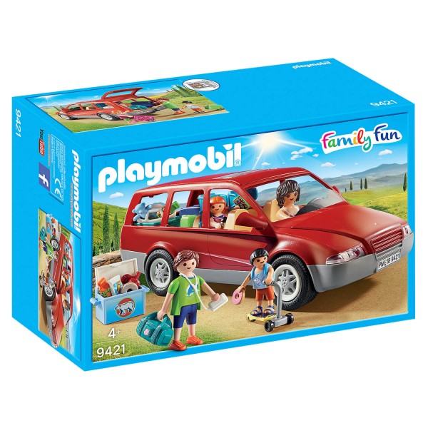Playmobil 9421 Family Fun :  Famille avec voiture - Playmobil-9421