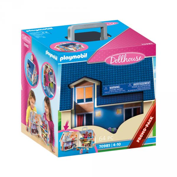 Playmobil 70985 Dollhouse : Maison transportable  - Playmobil-70985