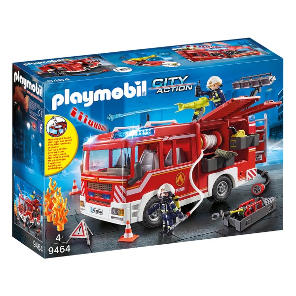 Playmobil 9464 City Action: Firefighter intervention van - Playmobil-9464
