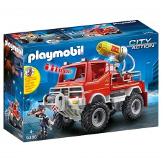 Playmobil 9466 City Action : 4x4 de pompier avec lance-eau