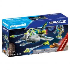 Playmobil: Raumfahrer und Drohne