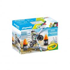 Playmobil Color : Moto