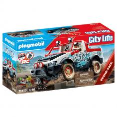 Playmobil City Life : Voiture de rallye