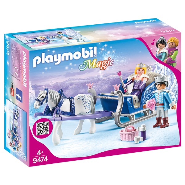 Playmobil 9474 Magic : Couple royal et calèche - Playmobil-9474