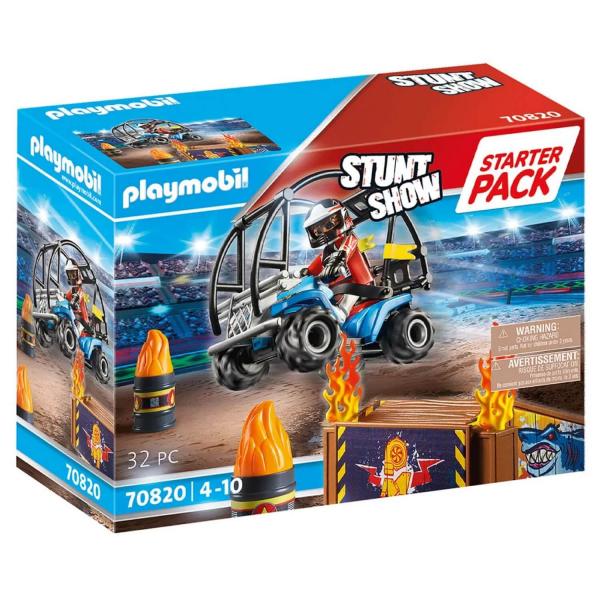 Playmobil 70820 StuntShow : Starter Pack Stuntshow avec rampe - Playmobil-70820
