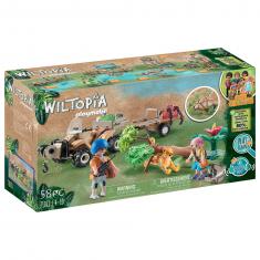  Playmobil 71011 Wiltopia: Quad de rescate para animales