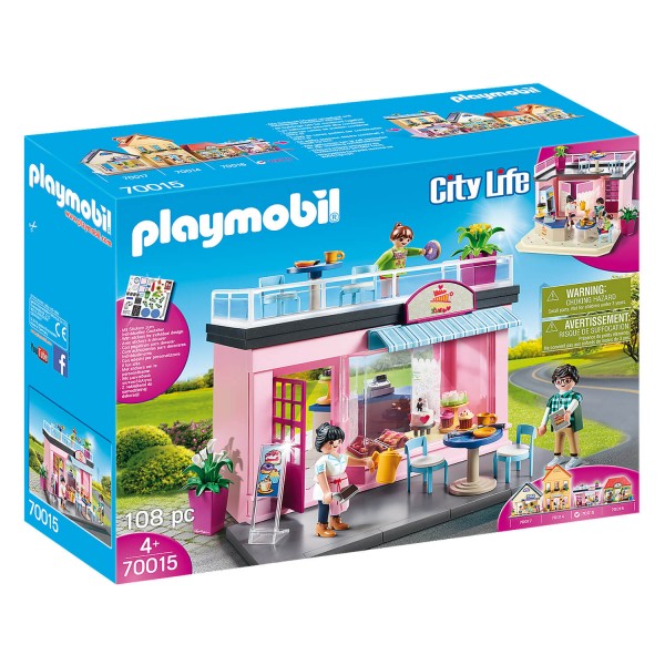 Playmobil 70015 City Life : Salon de thé - Playmobil-70015
