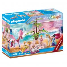Playmobil 71002 Magic : Calèche royale et cheval ailé