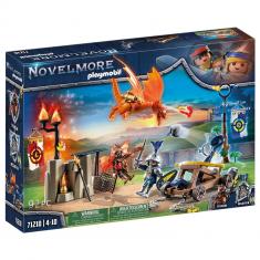 Playmobil 71210 Novelmore: Novelmore Knight Tournament against Burnham Raider Fighter