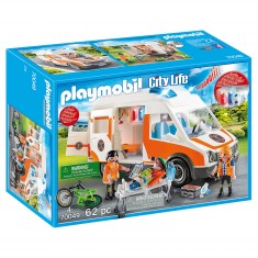 Playmobil 70049 City Life : Ambulance et secouristes