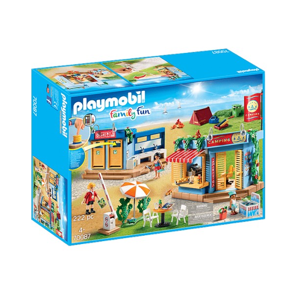 Playmobil 70087 Family Fun : Grand camping - Playmobil-70087