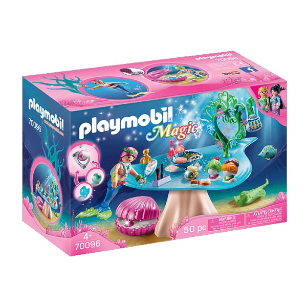 Playmobil 70096 Magic : Salon de beauté et sirène - Playmobil-70096