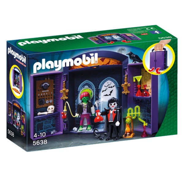 Playmobil 5638 City Action : Coffre Vampire et mutant - Playmobil-5638