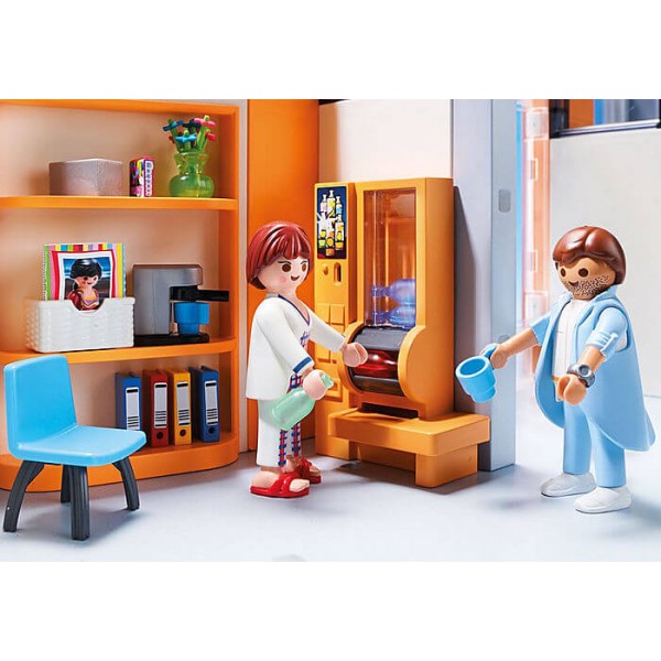Playmobil Lot de 4 Perfusions Grises Hopital