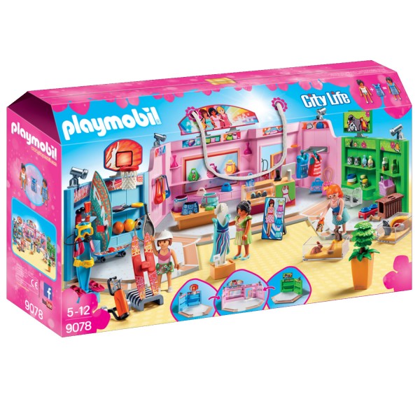 Playmobil 9078 City Life : Galerie marchande - Playmobil-9078