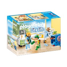 Playmobil 70192 City Life : Chambre d'hôpital pour enfant