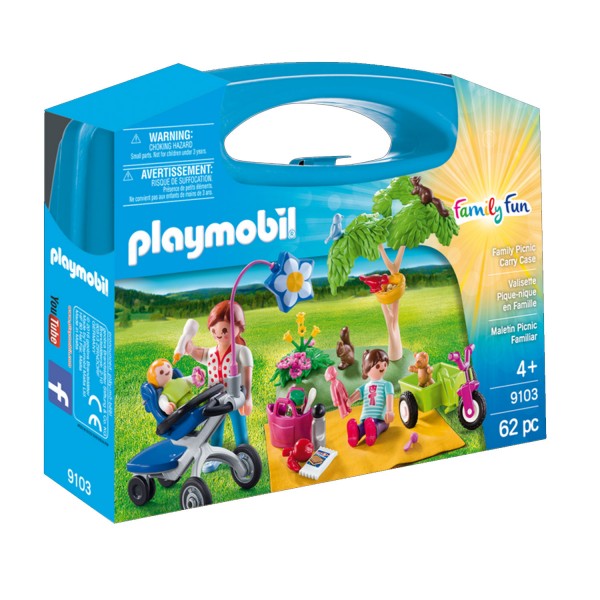 Playmobil 9103 Family Fun: Family Picnic Suitcase - Playmobil-9103