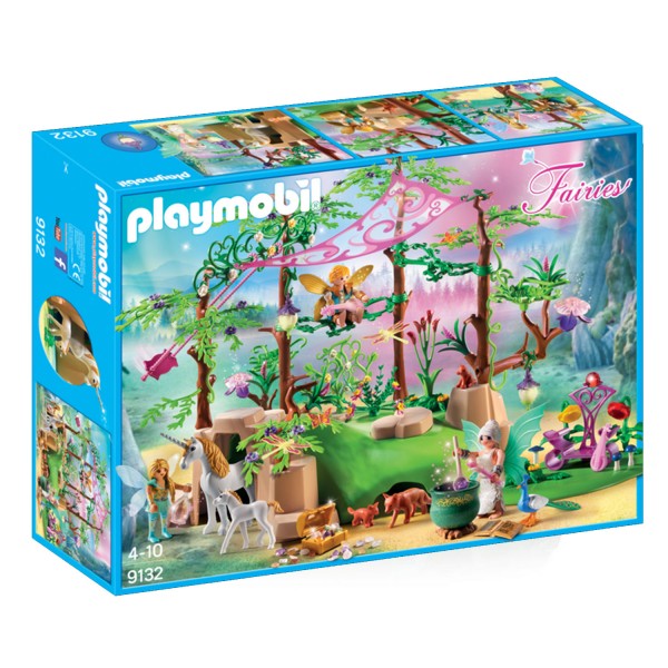 Playmobil 9132 Fairies : Forêt enchantée - Playmobil-9132