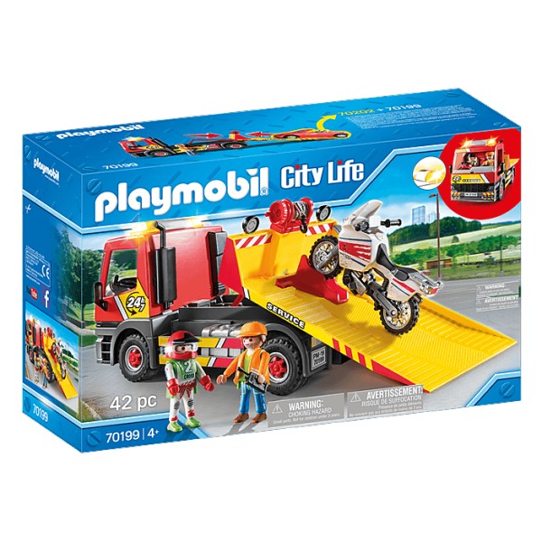 Playmobil 70199 City Life : Camion de dépannage - Playmobil-70199