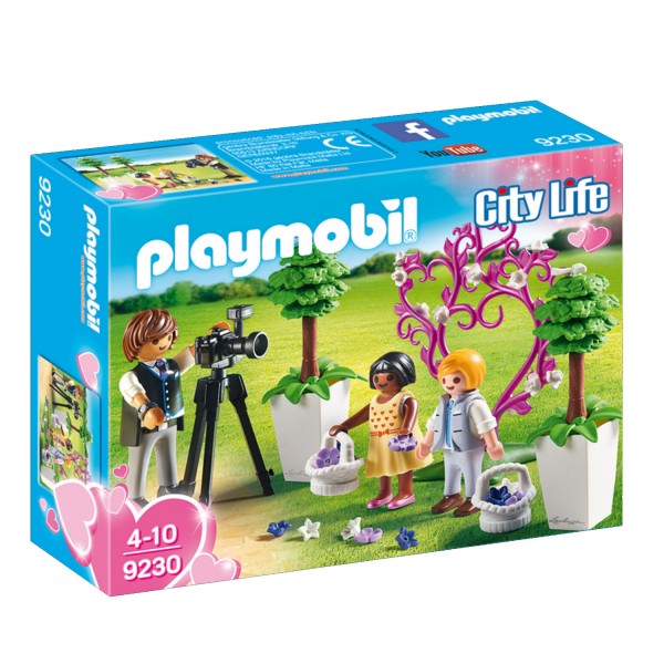 Playmobil 9230 City Life : Enfants d'honneur avec photographe - Playmobil-9230