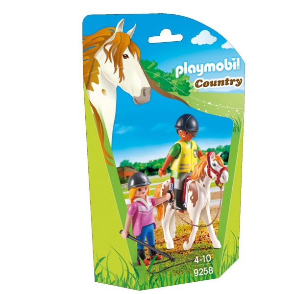 Playmobil 9258 Country : Monitrice d'équitation - Playmobil-9258