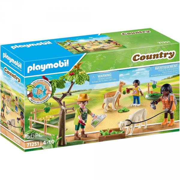  Playmobil 71251 Land: Wanderer und Alpakas - Playmobil-71251