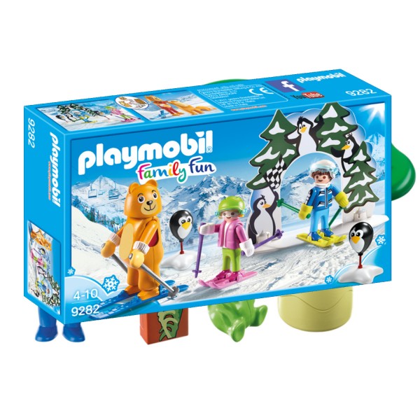 Playmobil 9282 Family Fun : Moniteur de ski avec enfants - Playmobil-9282