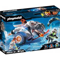 Playmobil 70231 Top Agents: Spy Team Snow Vehicle