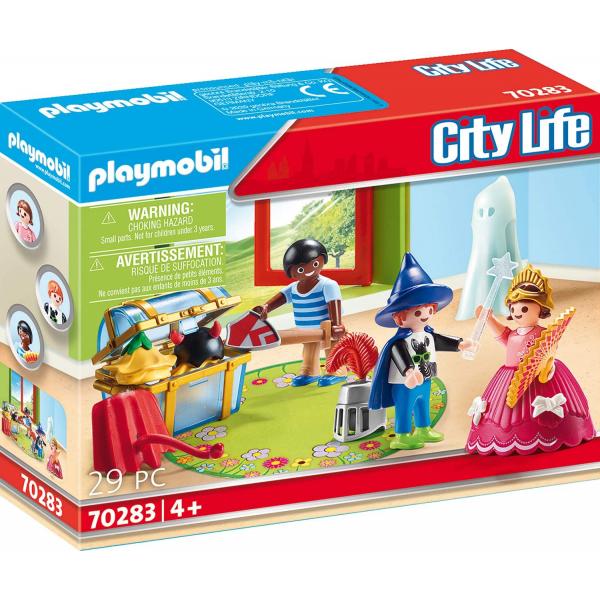 Playmobil 70283 City Life : Enfants et malle de déguisement - Playmobil-70283
