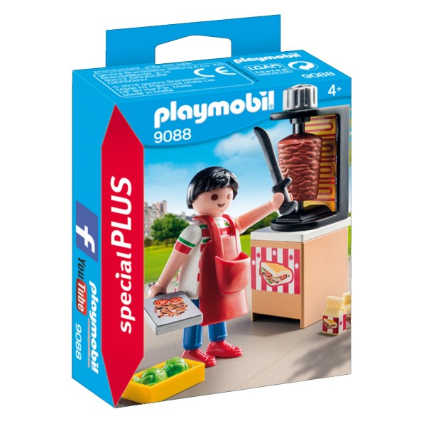 Playmobil 9088 Special Plus : Vendeur de kebab - Playmobil-9088