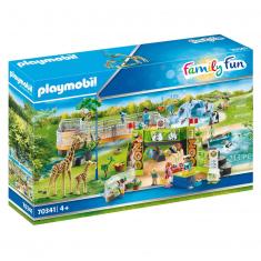 Playmobil 70341 Family Fun : Parc animalier