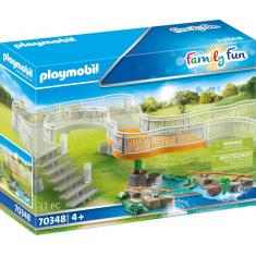 Playmobil 70348 Family Fun - Le parc animalier : Extension pour le parc animalier