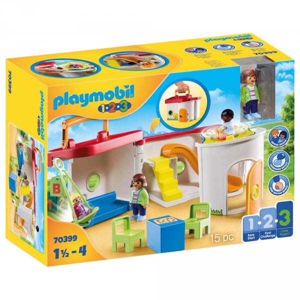 Playmobil 70399 1.2.3: Guardería transportable - Playmobil-70399