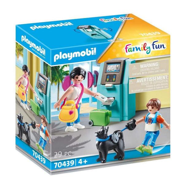 Playmobil 70439 Family Fun – Strandhotel: Urlauber und Verkaufsautomat - Playmobil-70439