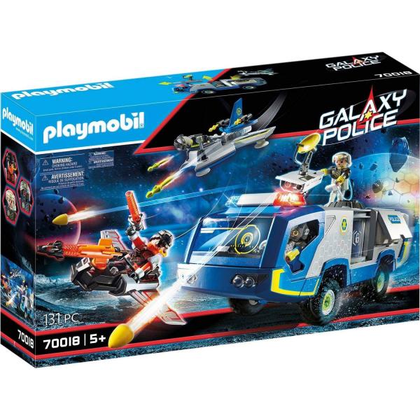 Playmobil 70018 : Galaxy Police - Véhicule des policiers de l'espace - Playmobil-70018