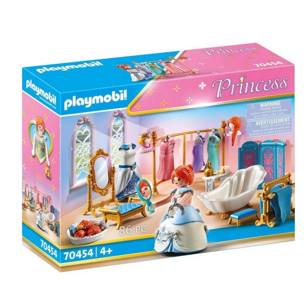Playmobil 70454 City Princess - Le palais de princesse : Salle de bain royale avec dressing - Playmobil-70454