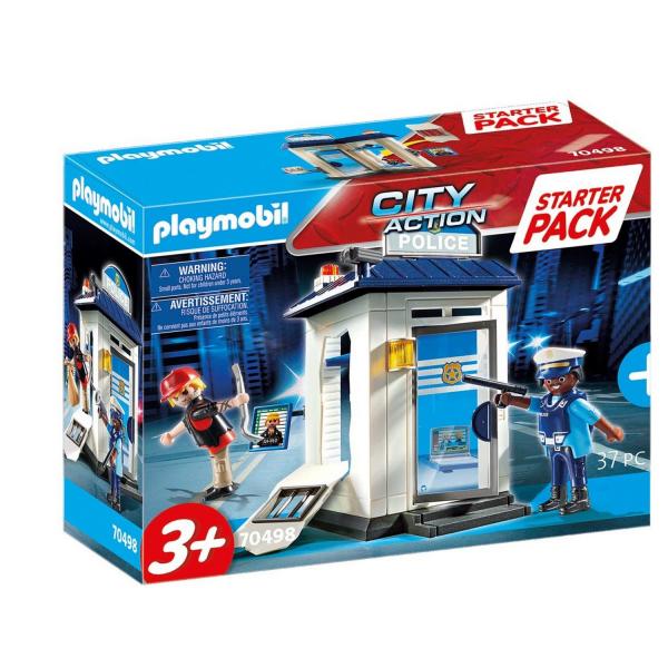 Playmobil 70498 City Action – Die Polizei: Starterpaket Polizeibüro - Playmobil-70498