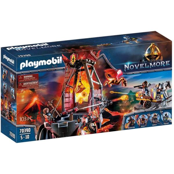 Playmobil 70390 : NovelMore - Mine de lave des Burnham Raide - Playmobil-70390