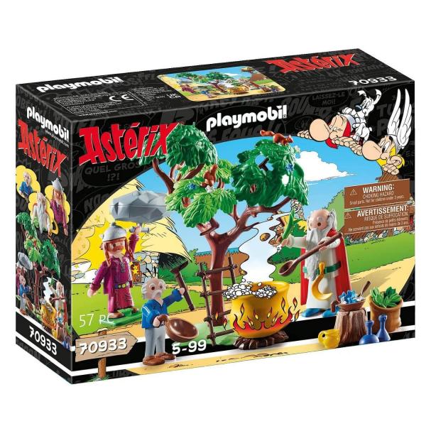 Playmobil 70933 Astérix : Panoramix et le chaudron de Potion Magique - Playmobil-70933