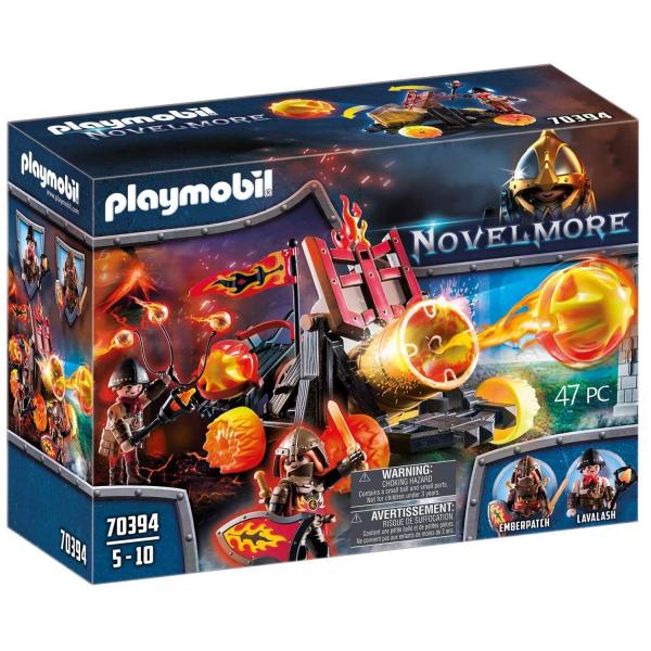 Playmobil 70394 : NovelMore - Catapulte à lave des Burnham Raiders - Playmobil-70394