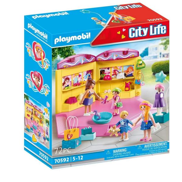 Playmobil 70592 City Life  : Boutique de mode pour enfants - Playmobil-70592