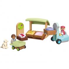 Playmobil Junior 71691 : Etal de fruits et légumes bio