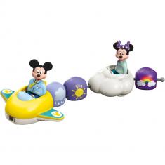 Playmobil Junior & Disney 71697 : Train des nuages de Mickey et Minnie