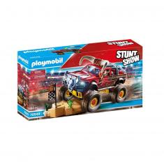 Playmobil 70549 Stuntshow : Stuntshow 4x4 de cascade Taureau