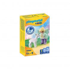 Playmobil 70402 1.2.3 : Fée avec faon