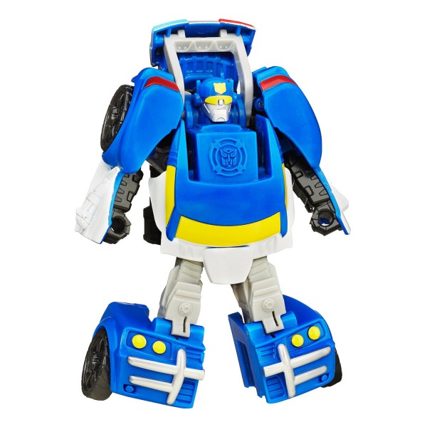 Figurine Transformers : Rescue Bots : Chase le robot policier - Hasbro-A7024-B3487